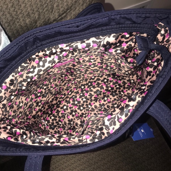 Vera Bradley Iconic Small Vera Tote - Picture 2 of 2